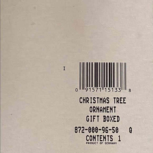 Marquis by Waterford Crystal Christmas Tree Ornament - Picture 4 of 5